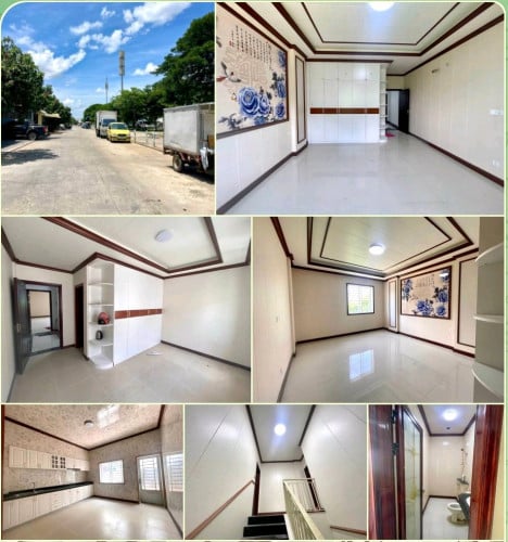 #ផ្ទះលក់បុរីពិភពថ្មីឈូកវ៉ា2/មុខសួនធំ