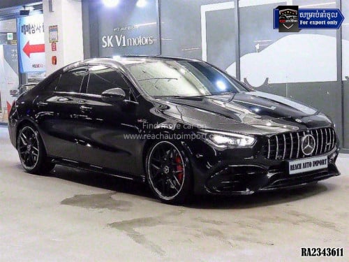 ទទួលនាំចូល 2022 Benz CLA 45S AMG 4MATIC V4 2.0L Petrol
