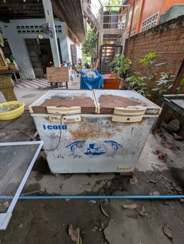 ទូទឹកកក icold កកមួយចំហៀង ៣៥០០០០៛