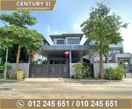 🏘 វីឡាឃ្វីន (Queen B) ក្នុងបុរី ជីបម៉ុង50ម ត្រូវការលក់បន្ទាន់ខ្លាំង ​