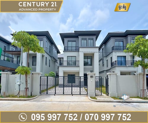 🏠 វីឡាឃ្វីន (Queen-BII) សម្រាប់ជួល ក្នុងបុរី ជីបម៉ុង ផ្លូវជាតិលេខ6A