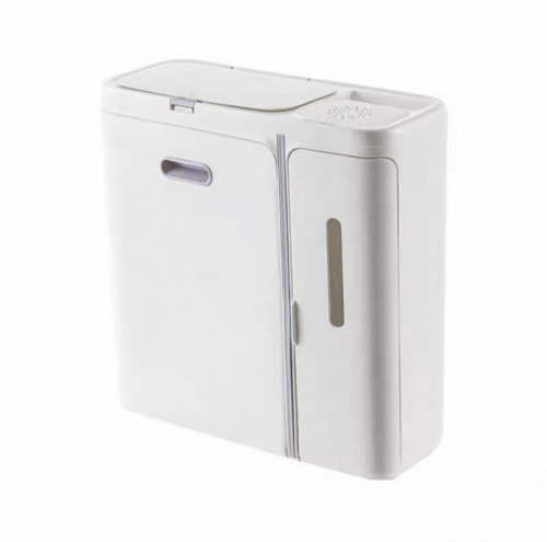 Cracked Storage Rack, Paper Box with Trash Can, Waterproof, Special for Bathroom