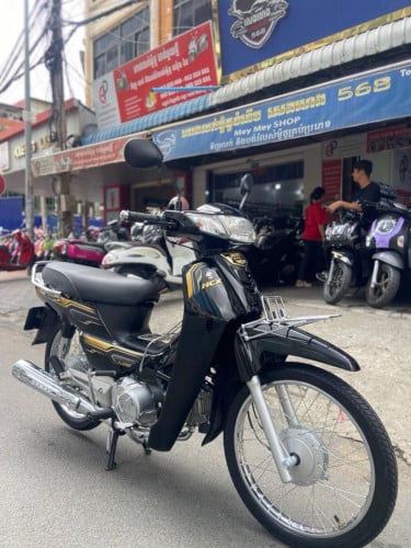 Honda Dream 2022 125cc មានស្លាកលេខហើយ ធានាម៉ាសុីន1ឆ្នាំ
