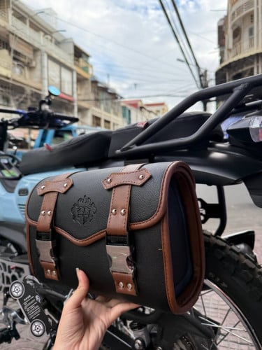 Leather side bag កាបូបចំហៀងបែបស្បែក សាច់ក្រាស់ល្អ មួយខាង
