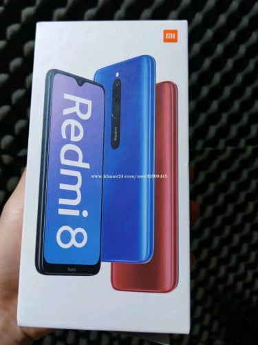 ទំហំ 64GB ✅ Xiaomi Redmi 8 SIM 2 ថ្មធំ មានវិទ្យុ (បើកដោយមិនដោតកាស)