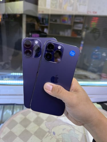 Iphone14promax 512G LL/A ស្អាត99G battery 90% 95%