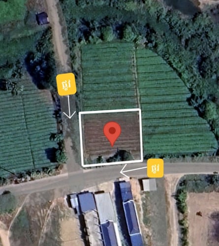 ដីលក់បន្ទាន់ ៖ ស្រុកស្អាងភ្នំ, ជិតអាកាសយានដ្ឋានអន្តរជាតិតេជោ