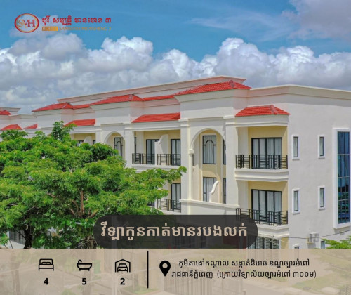 វីឡាកូនកាត់លក់ក្រោមទីផ្សារ