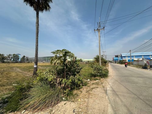 ដីលក់តម្លៃល្អនៅផ្សារបៃតង សែនសុខ