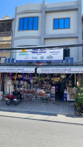 ផ្ទះអាជីវកម្ម ទំហំមុខផ្ទះ9 បណ្តោយ22