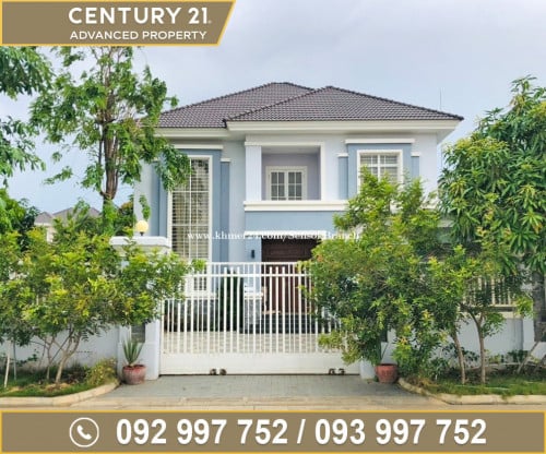 វីឡាម៉ូឌែន (Modern Villa) ក្នុងបុរី អង្គរភ្នំពេញ2​ ជិតផ្សារទំនើបអុីអន2 ត្រូវការលក់បន្ទាន់ខ្លាំង