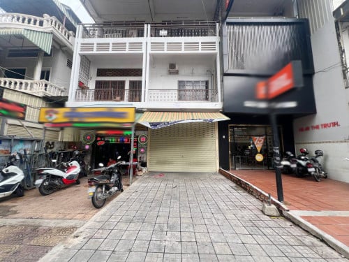 ផ្ទះអាជីវកម្មសម្រាប់ជួលនៅសង្កាត់អូឡាំពិក | Shophouse for rent in Olympic District