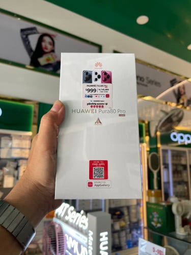 Huawei Pura80 Pro 12G/512GB ថ្មីប្រអប់ធានាក្រុមហ៊ុនតម្លៃពិសេសជូន
