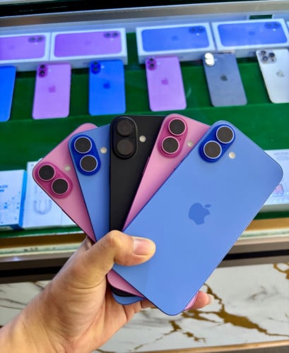 iPhone 16 Plus 128G មួយទឹក lock sim ប៉ុន្តែមិនបាច់ទ្រាប់ទ្រនាប់ស៊ីម ដាក់ស៊ីមប្រើយកម៉ង ( សុីម2 )