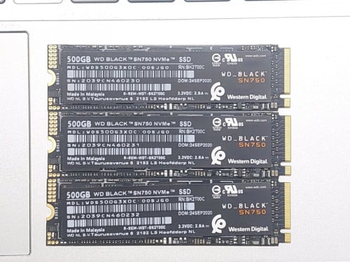 WD SSD M.2 500 GB BLACK gen3