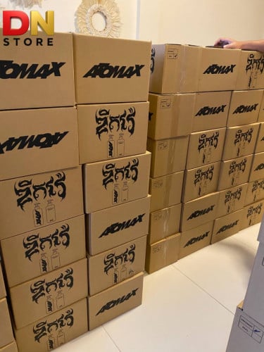 សាប៊ូ ដុសខ្លួន ATOMAX ផលិតផលកូនខ្មែរ 100%
