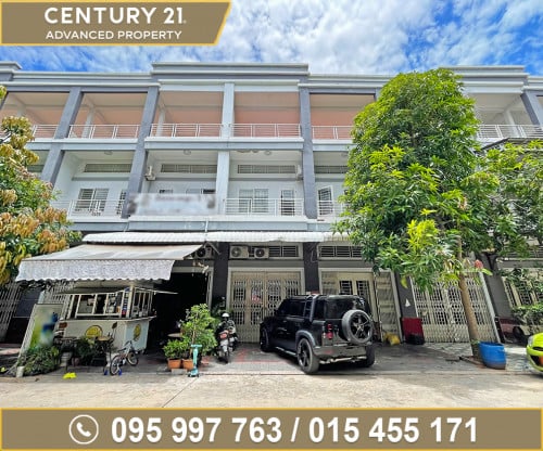 🏘 ផ្ទះល្វែង ក្នុងបុរី ពិភពថ្មីតាខ្មៅ1 ត្រូវការលក់បន្ទាន់ខ្លាំង