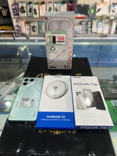 Tecno Pova 7 5G (8GB+8GB/256GB) ថ្មីធានា1ឆ្នាំ