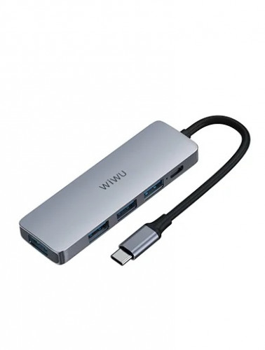 𝗪𝗜𝗪𝗨 𝗔𝗟𝗣𝗛𝗔 541BC Material : USB 3.0+3*USB2.0+ 100W PD