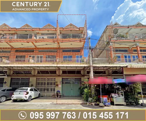 🏘 ផ្ទះល្វែង ក្នុងបុរី ជ្រោយបាសាក់ ត្រូវការលក់បន្ទាន់ខ្លាំង