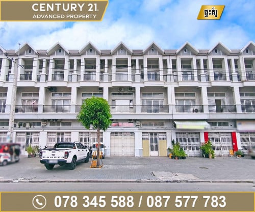 🏠 ផ្ទះអាជីវកម្ម (SH) សម្រាប់ជួល ក្នុងបុរី ភ្នំពេញថ្មី 598 ផ្លូវឯកឧត្តមជាសុផារ៉ា