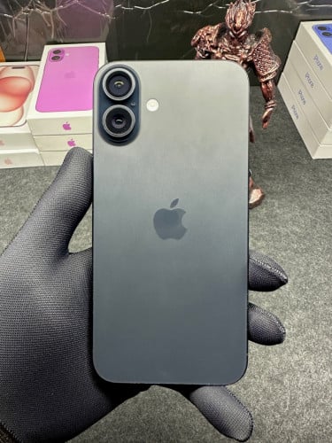 iPhone 16 Plus 128G មួយទឹកcolor Black lock sim ប៉ុន្តែមិនបាច់ទ្រាប់ទ្រនាប់ស៊ីម ដាក់ស៊ីមប្រើយកតែម្ដង