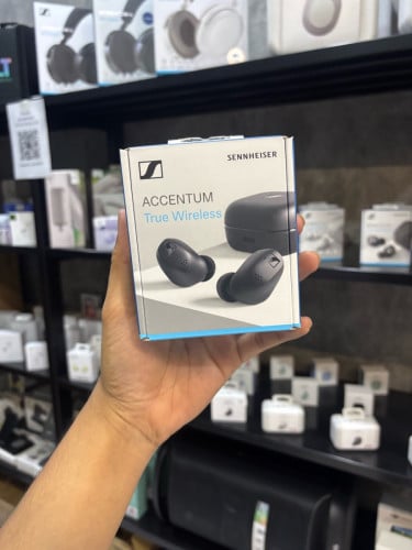 Sennheiser Accentum TWS Black – ANC, 28H Battery, Bluetooth 5.3