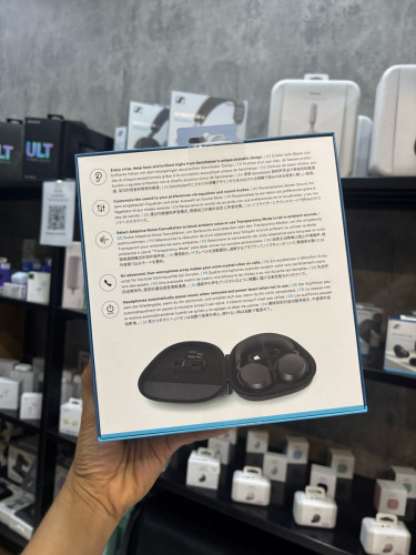 Sennheiser Momentum 4 Wireless Black – ANC, 60H Battery, Bluetooth 5.2