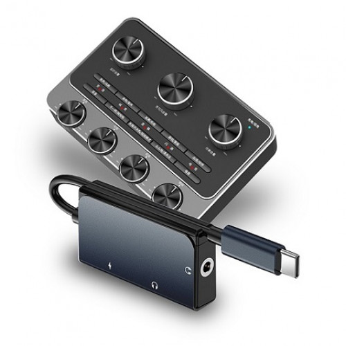 WiWu LT02Pro WiWU LT02 Pro : 1*3.5mm audio 2* type c
