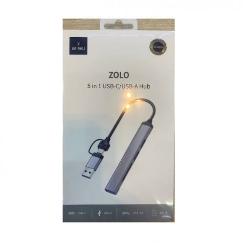 ZOLO 5 in 1 USB-C/USB-A HUB Wi-HB003 ๐ช๐ถ๐๐ โ
๐ฆ๐๐ง๐๐ข๐๐ช๐ข ๐๐ช๐๐ก๐๐ฉ๐ฎ ๐ฆ