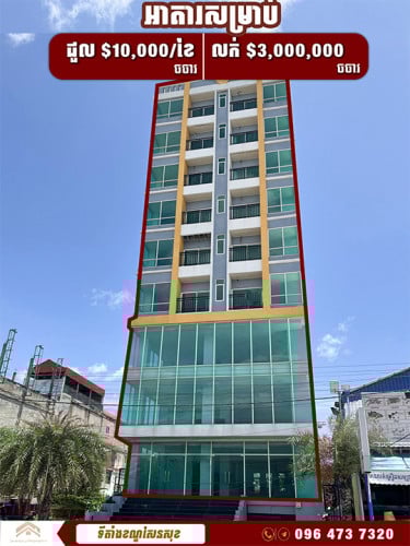 អគារសម្រាប់ជួល និងលក់នៅខណ្ឌសែនសុខ | Building for rent and sell at Sen Sok district