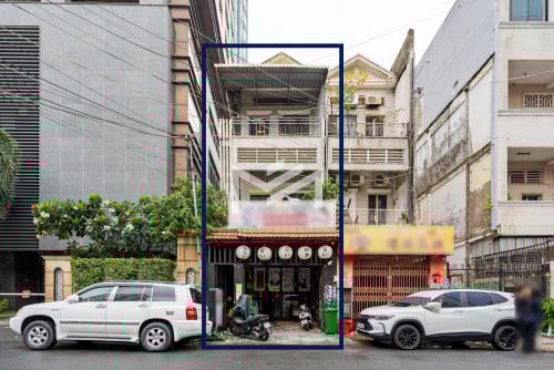 ផ្ទះល្វែងសម្រាប់លក់ Shophouse For Sale in BKK1 📍