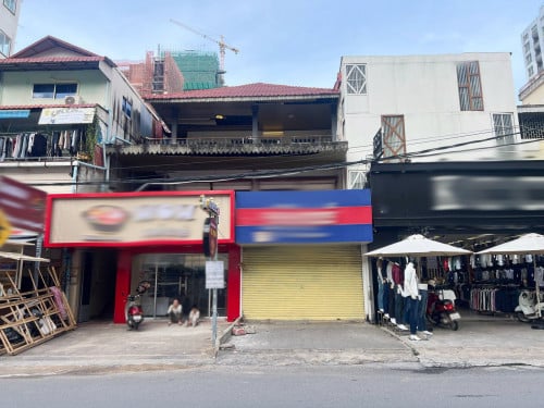 ផ្ទះអាជីវកម្ម (GF) សម្រាប់ជួល នៅបឹងកេងកង | Shophouse (GF) for rent at BKK