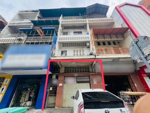 Shophouse for Rent | Kampuchea Krom, Phnom Penh