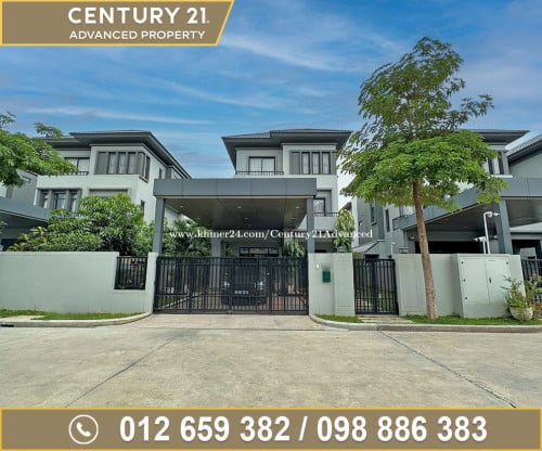 🏘 វីឡាឃ្វីន (Queen-B) សម្រាប់ជួល ក្នុងបុរី ជីបម៉ុង50ម