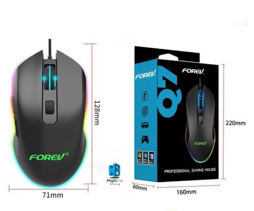 Clear stock mouse gaming discount