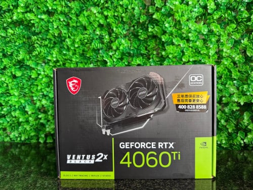 MSI RTX 4060 TI ventus 2x NEW