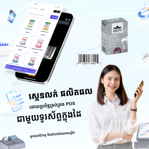 ទទួលបង្កើត ប្រព័ន្ធគ្រប់គ្រងការលក់ សម្រាប់អាជីវកម្មគ្រប់ប្រភេទ