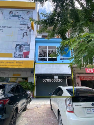 ផ្ទះអាជីវកម្មសំរាប់ជួល | Shohouse for rent