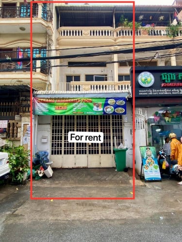 ផ្ទះសម្រាប់ជួល! នៅសង្កាត់ទួលទំពូង   | Shop house for rent at Tuol Tompung