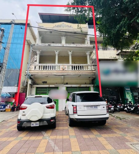 Shophouse for Rent | Kampuchea Krom, Phnom Penh