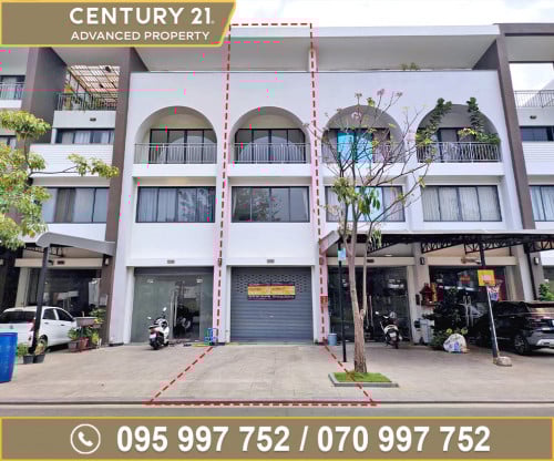 🏠ផ្ទះអាជីវកម្ម (SH) សម្រាប់ជួល នៅក្នុងបុរី ភ្នំពេញផាក ផ្លូវជាតិលេខ6A ខណ្ឌជ្រោយចង្វា