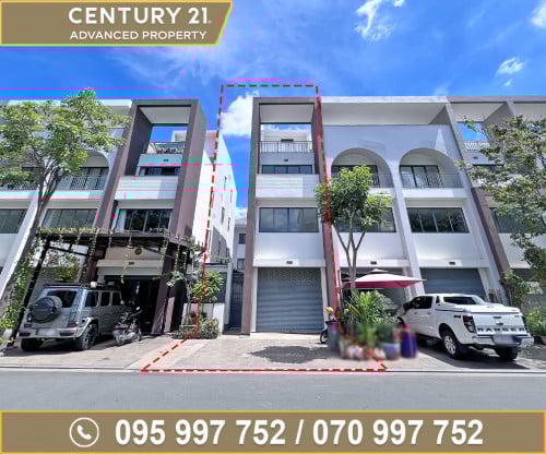 🏠 ផ្ទះអាជីវកម្ម ខាង (SH) សម្រាប់ជួល ក្នុងបុរី ភ្នំពេញផាក ផ្លូវជាតិលេខ6A