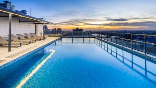 condo with Fully furnished | bbk2 (Condo Real Hope)2 bedroom(70.36 sqm)  $700$/month (negotiate)