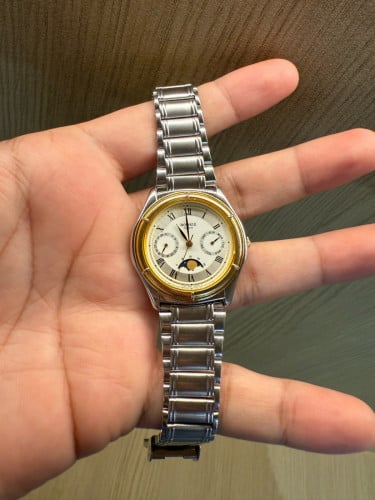 Original Ultra Rare Vintage CASIO ROOKIE Moon Phase RKM-951 Day-Date 1990s- (Condition 95%)