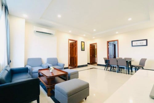 Modern 3-Bedroom for rent | BKK1, Phnom Penh