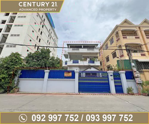 🏘 ផ្ទះវីឡា (Villa) នៅជិតផ្សារដីហ៊ុយ ខណ្ឌសែនសុខ ត្រូវការលក់បន្ទាន់ខ្លាំង