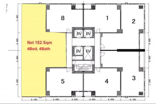 4 Bedrooms for Sale at J Tower 2 in BKK1