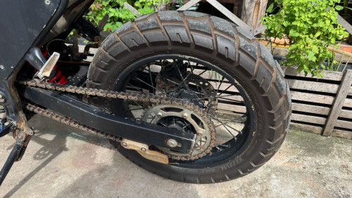 Honda NX-650 Dominator Scrambler
