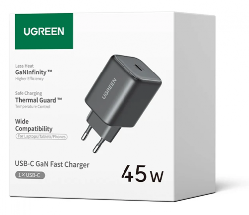 UGREEN 45W GaN Fast Charger PD3.0 and PPS for Phones, Tablets and Laptops